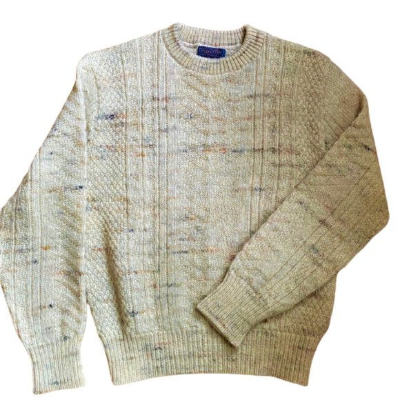 Pendleton Sweaters - Vintage Pendleton sweater 70s 100% virgin  wool L